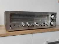 Technics SA-400 analogowy amplituner aluminiowy front vintage audio