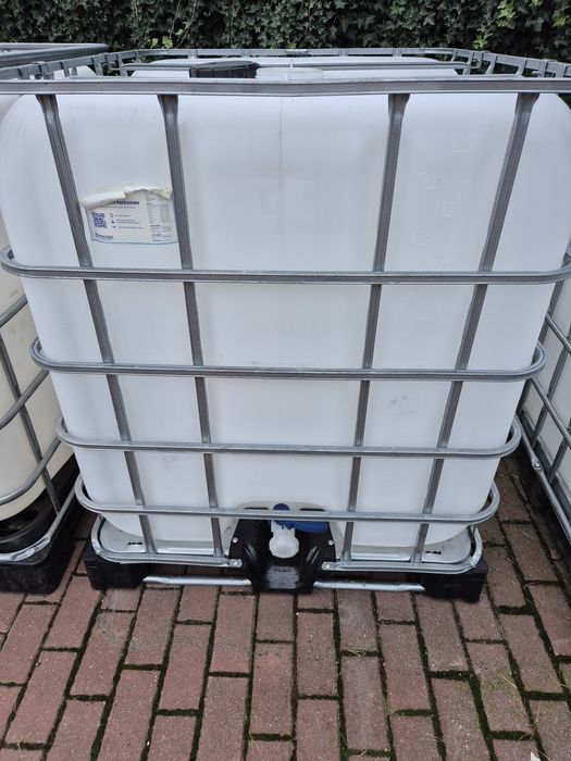 Paletopojemnik mauzer 1000l na deszczówkę wodę budowę stan bardzo dobr