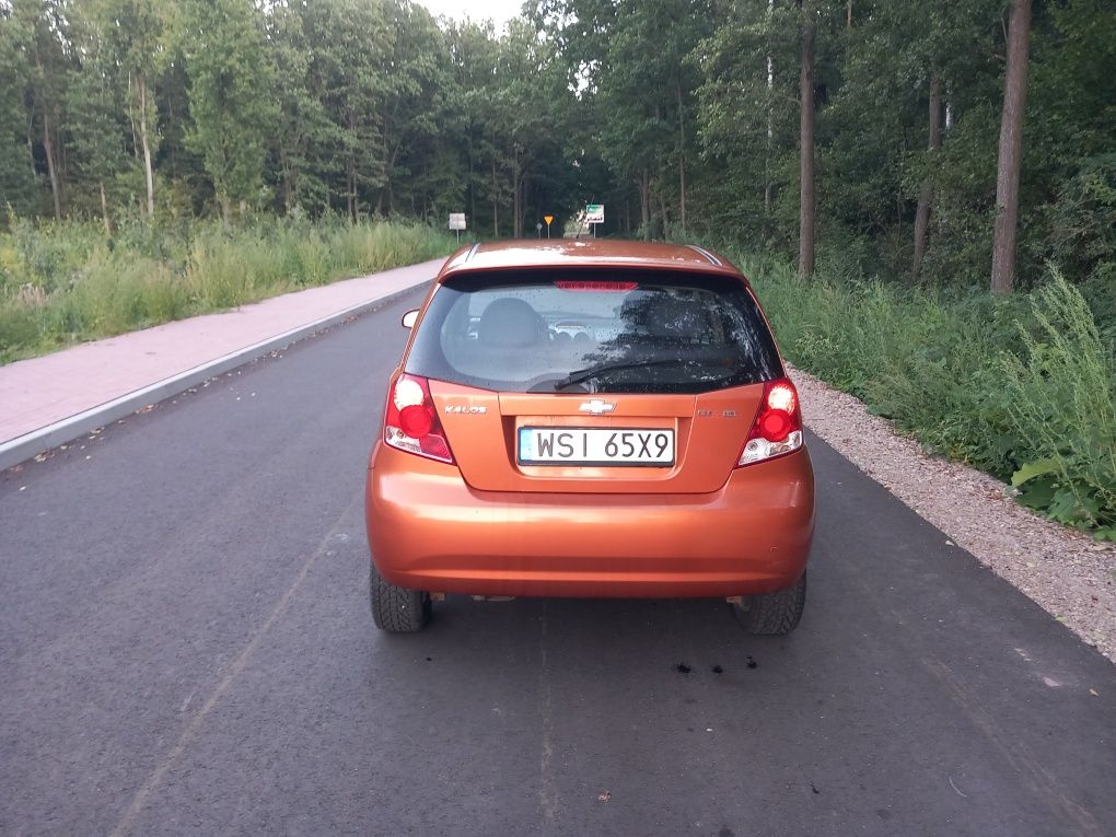 Sprzedam Chevrolet Kalos 1.4 B. Klimatyzacja *5-osobowy* Długie Opłaty