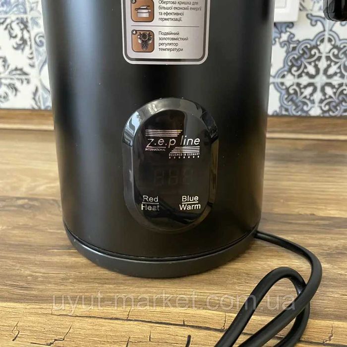 НЕМЕЦКИЙ Электрический чайник термос 3L 2200Вт Zepline ZP123 НОВЫЙ!