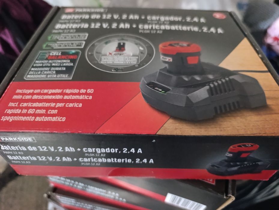 Baterias Parkside 12V  e 20V 2Ah novas