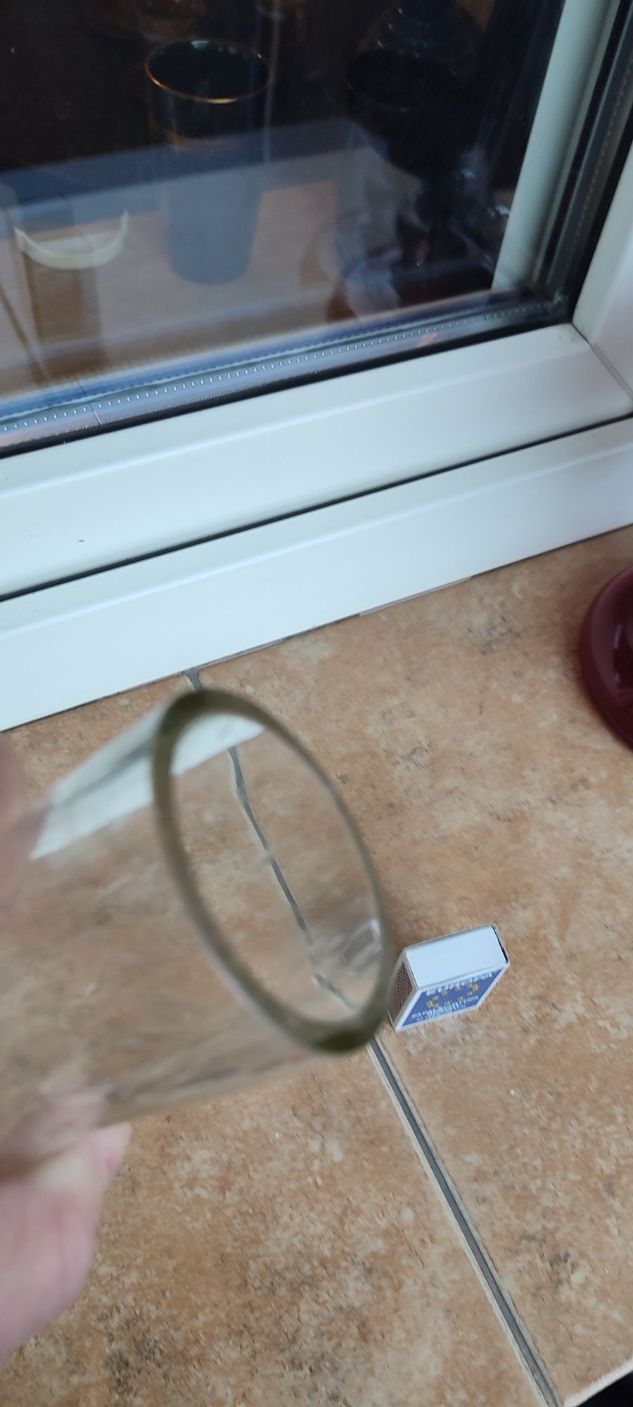 Horbowy transparentna butla