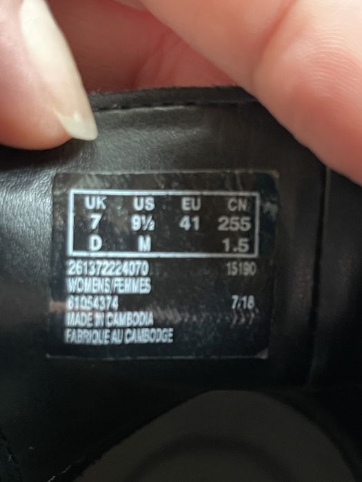 Черевики Clarcs. Розмір 41,