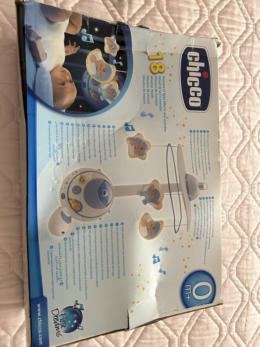 Móbil musical para cama de grades