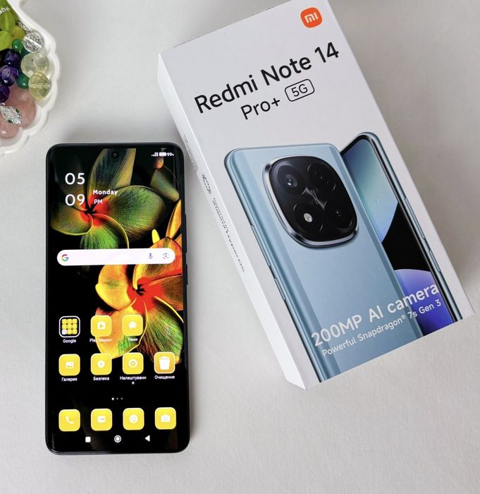 Телефон Xiaomi redmi note 14 pro plus 5g 8/256