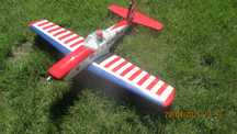 Model rc samolot, szybowiec, zdalnie sterowany Chipmunk, Pennzoil