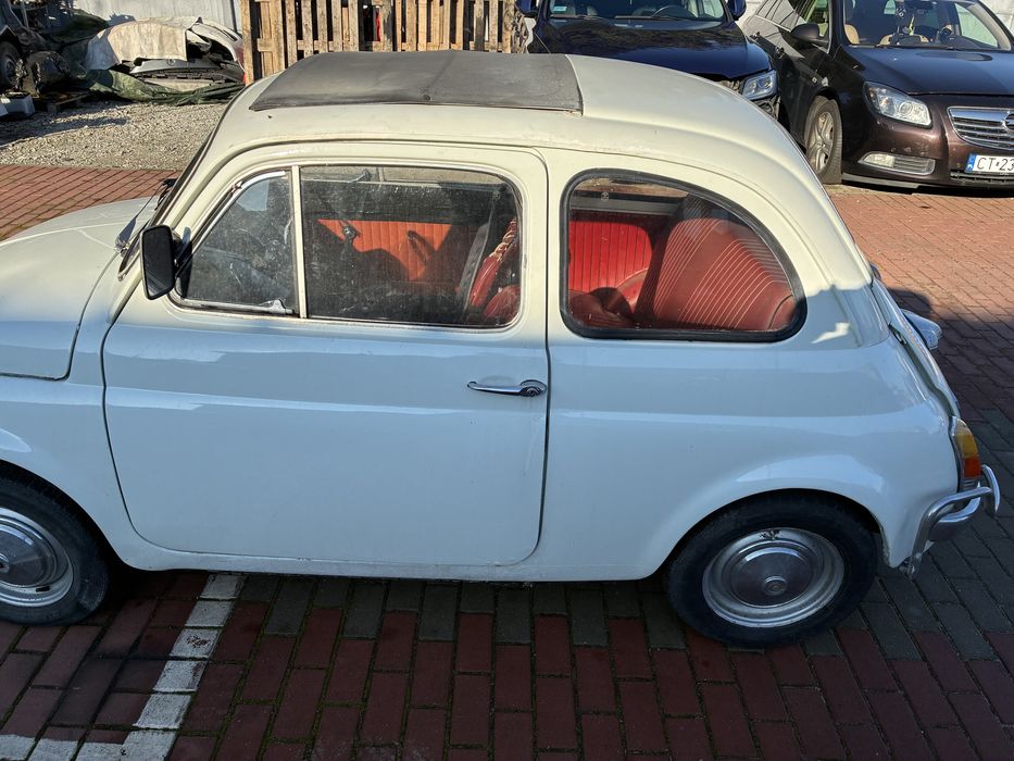 Fiat 500 Berlina 1969 – klasyk z Włoch, świeżo sprawdzony