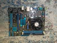 Płyta główna ASUS + procesor+ pamięć RAM + chłodzenie