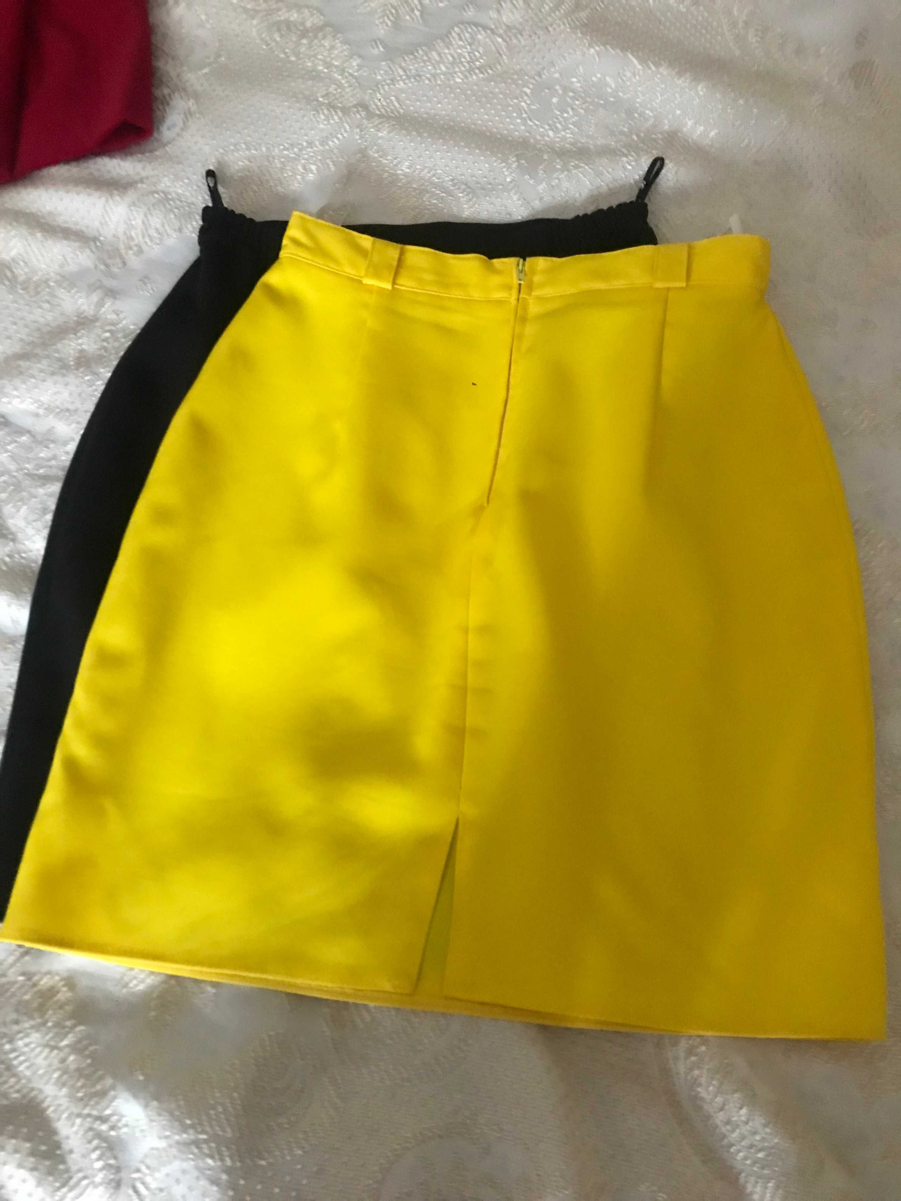 Piękna żółta spódniczka S.  LUX !!!