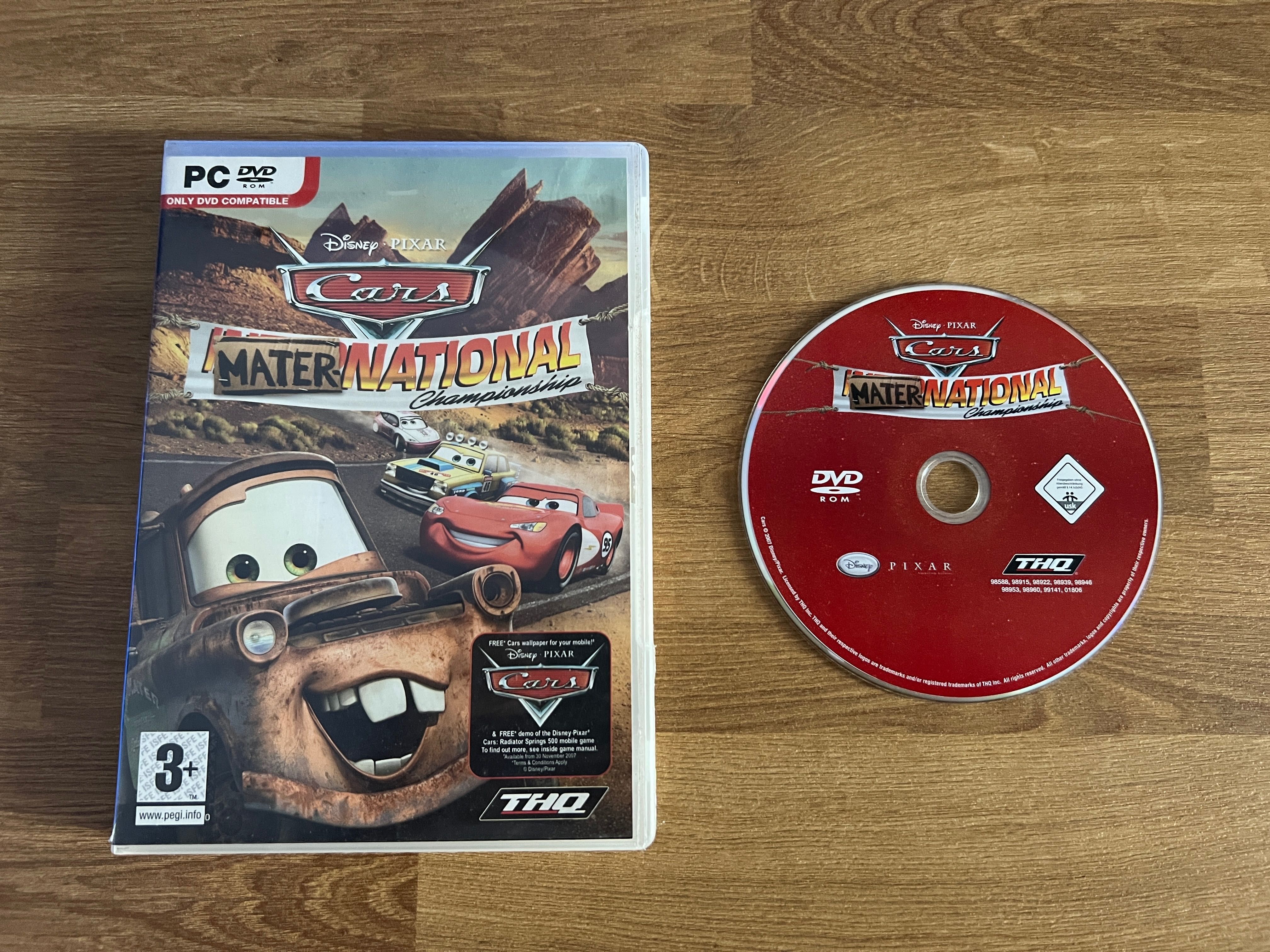 Cars Auta Mater-National Championship gra (PC EN 2007) DVD premierowa
