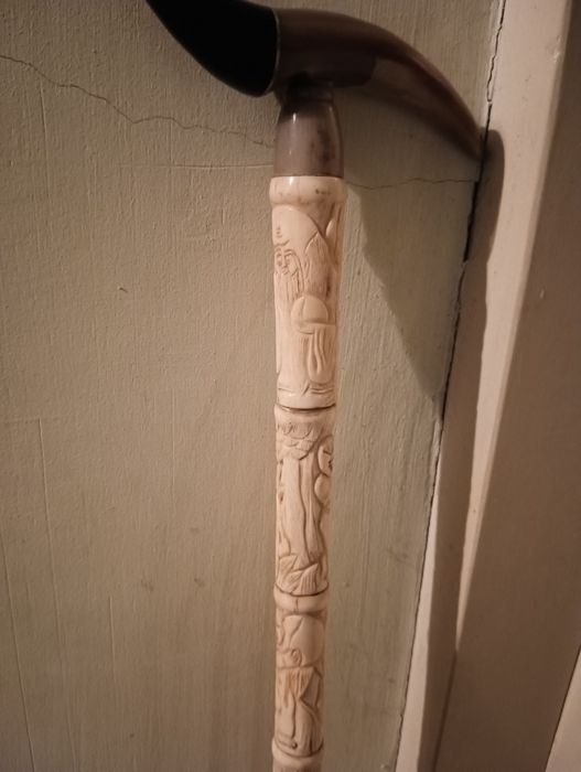 Палка трость костяная.