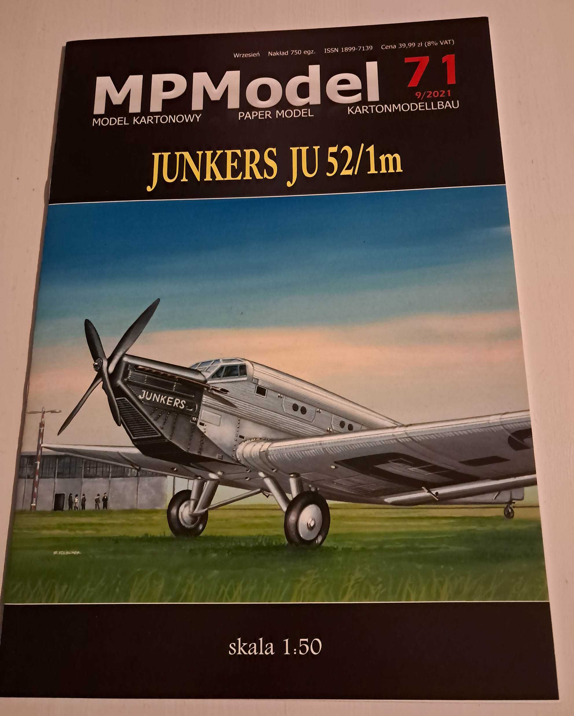 Zestaw 5 modeli kartonowych samolotów