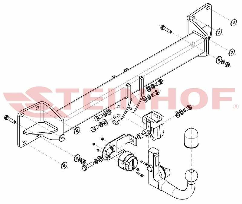 WYPINANY HAK HOLOWNICZY z modułem do Volvo Xc 90 II od 2015