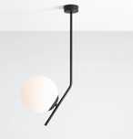 Lampa wisząca LUNA Artera czarny mat