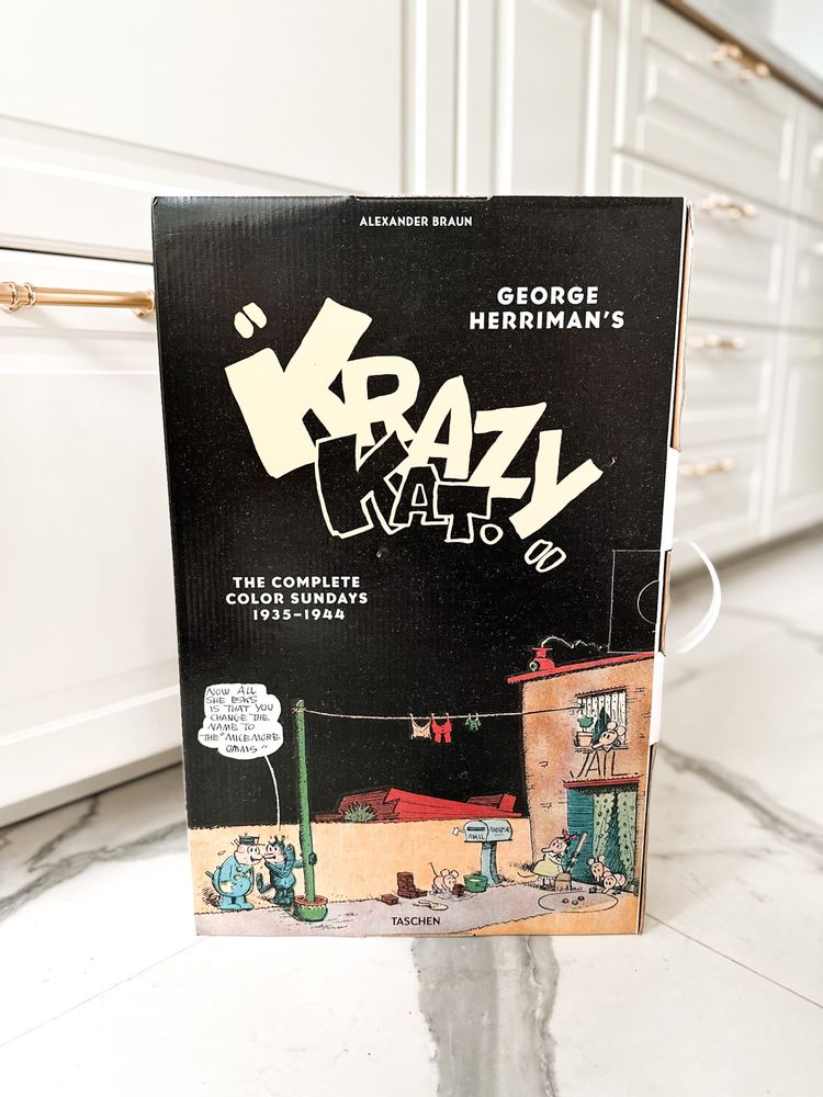 Taschen George Herriman's Krazy Kat". the Complete Color Sundays"