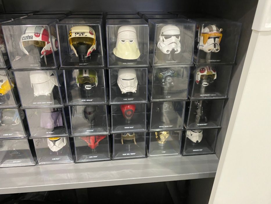 Colecção Star Wars - Capacetes