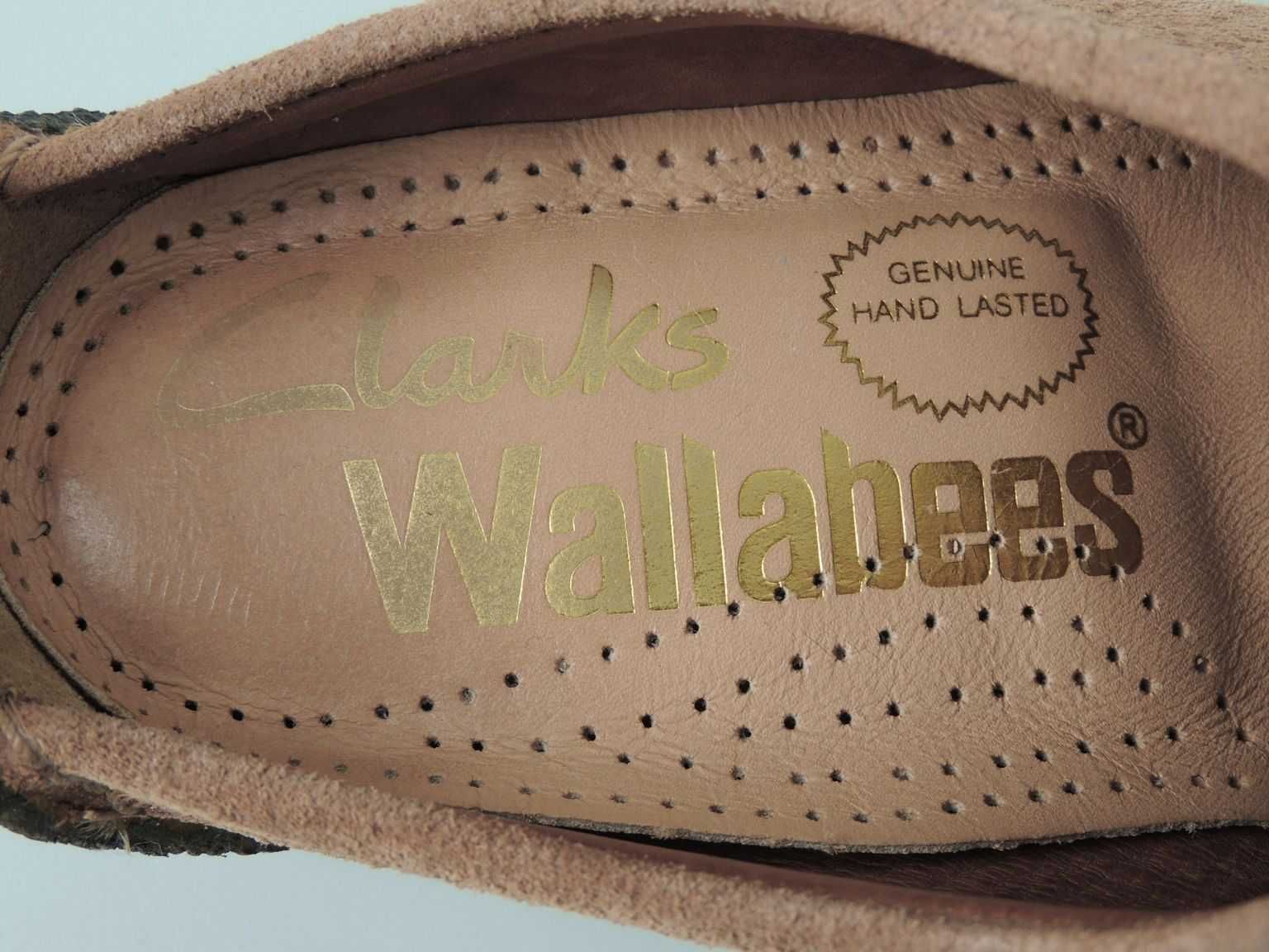 Z naturalnej skóry "Clarks" rozmiar opisany uk 3,5 (35)