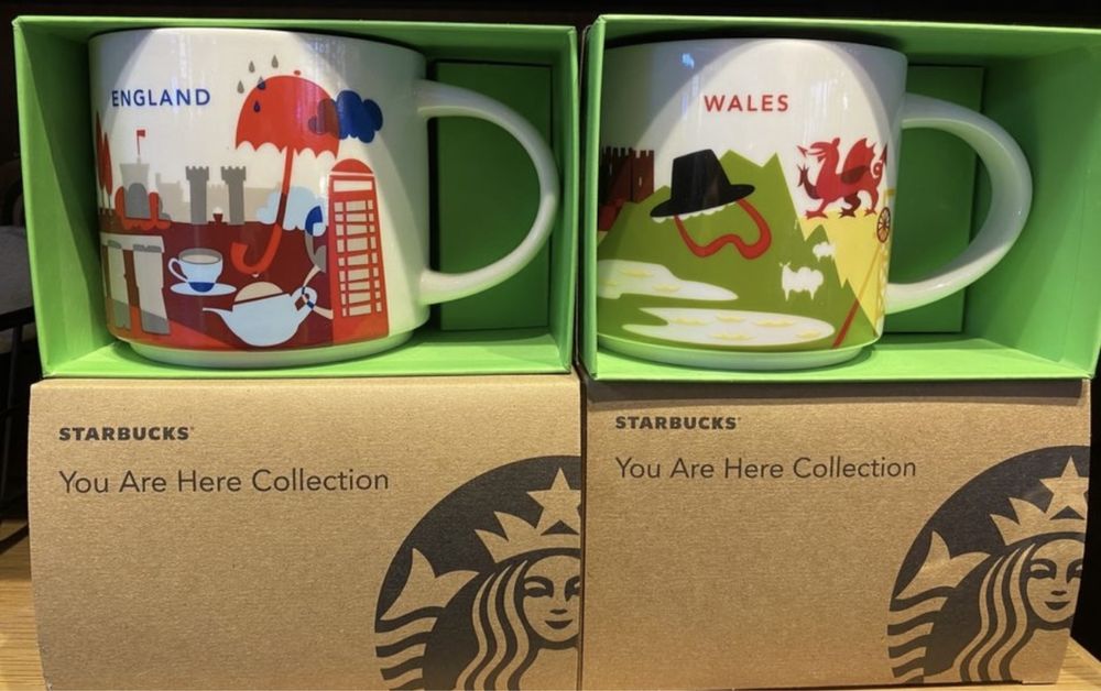 Kubek STARBUCKS, SCOTLAND England, Wales, Oxford, Abu Dhabi, Dubai