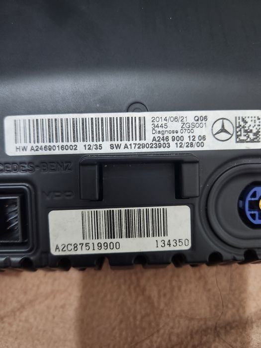 Monitor merecedes gla Original de fábrica