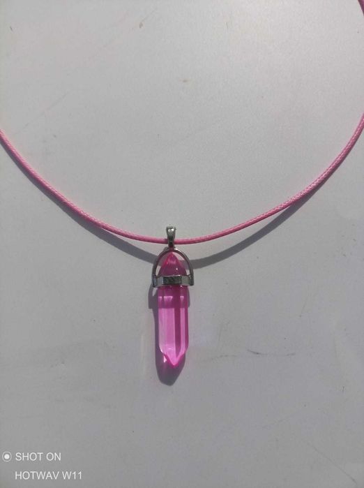 Naszyjnik w kształcie  sześciokątny