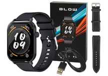 Zegarek smartwatch BLOW X18 funkcja rozmowy czarny + dodatkowy pasek