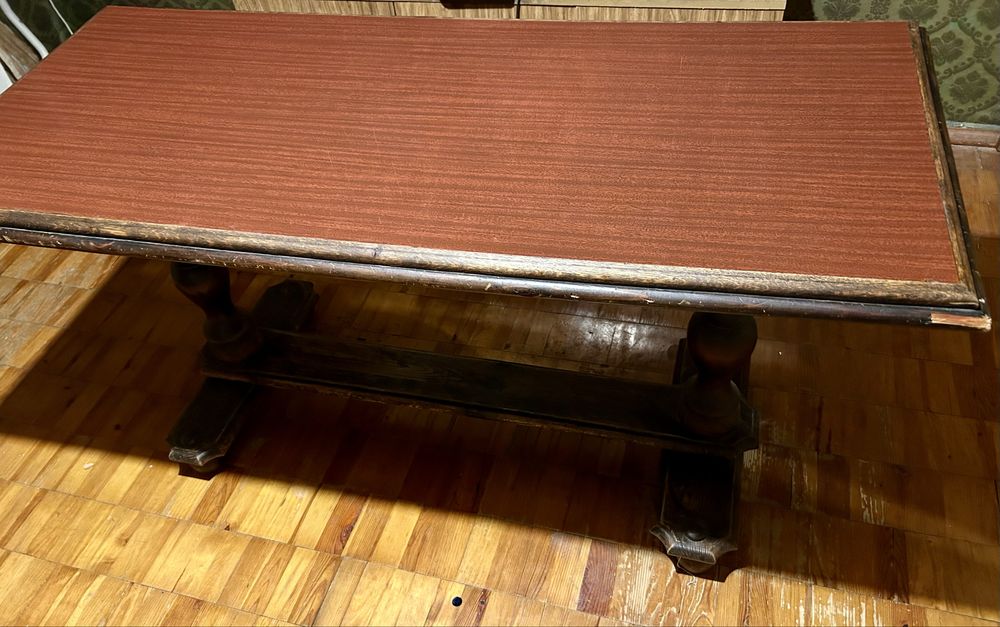 Стіл великий деревʼяний під реставрацію