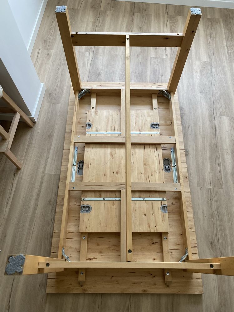 Mesa Extensivel IKEA estilo farm 155 cm - 210 cm