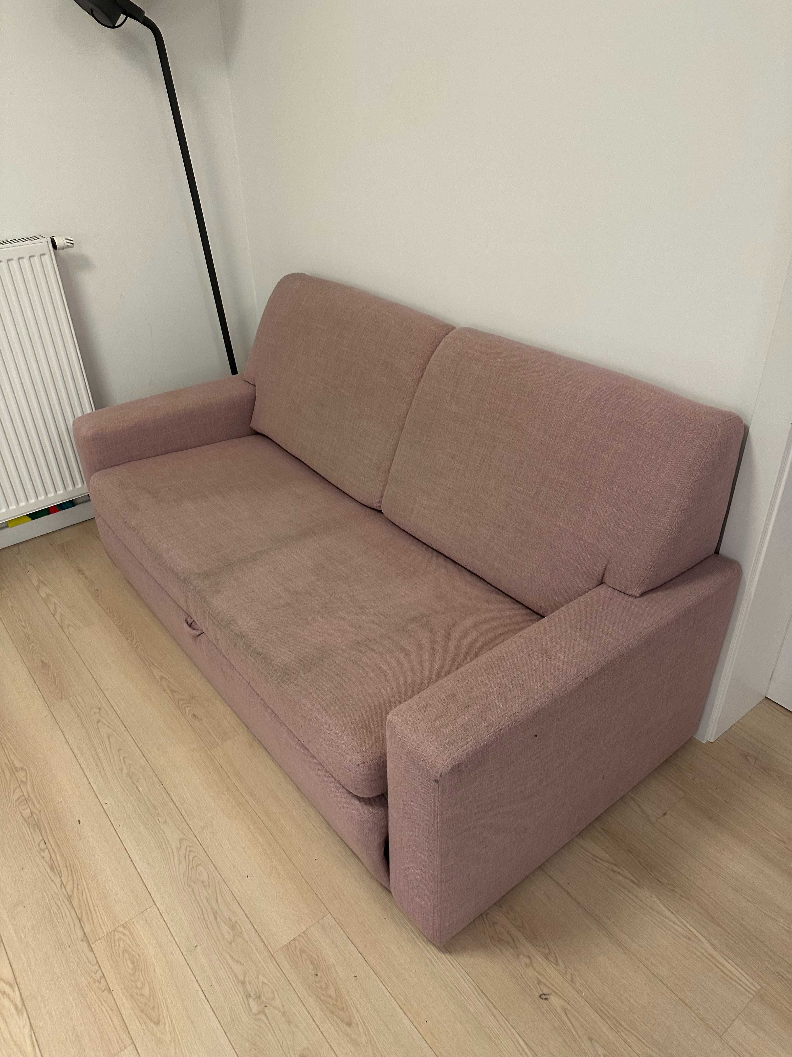 Sofa 3-osobowa z funkcją spania i pojemnikiem