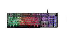 KLAWIATURA mechaniczna RII RK100 AZERTY RGB USB przewodowa