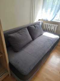 Rozkładana kanapa/ sofa/ tapczan z pojemnikiem na pościel