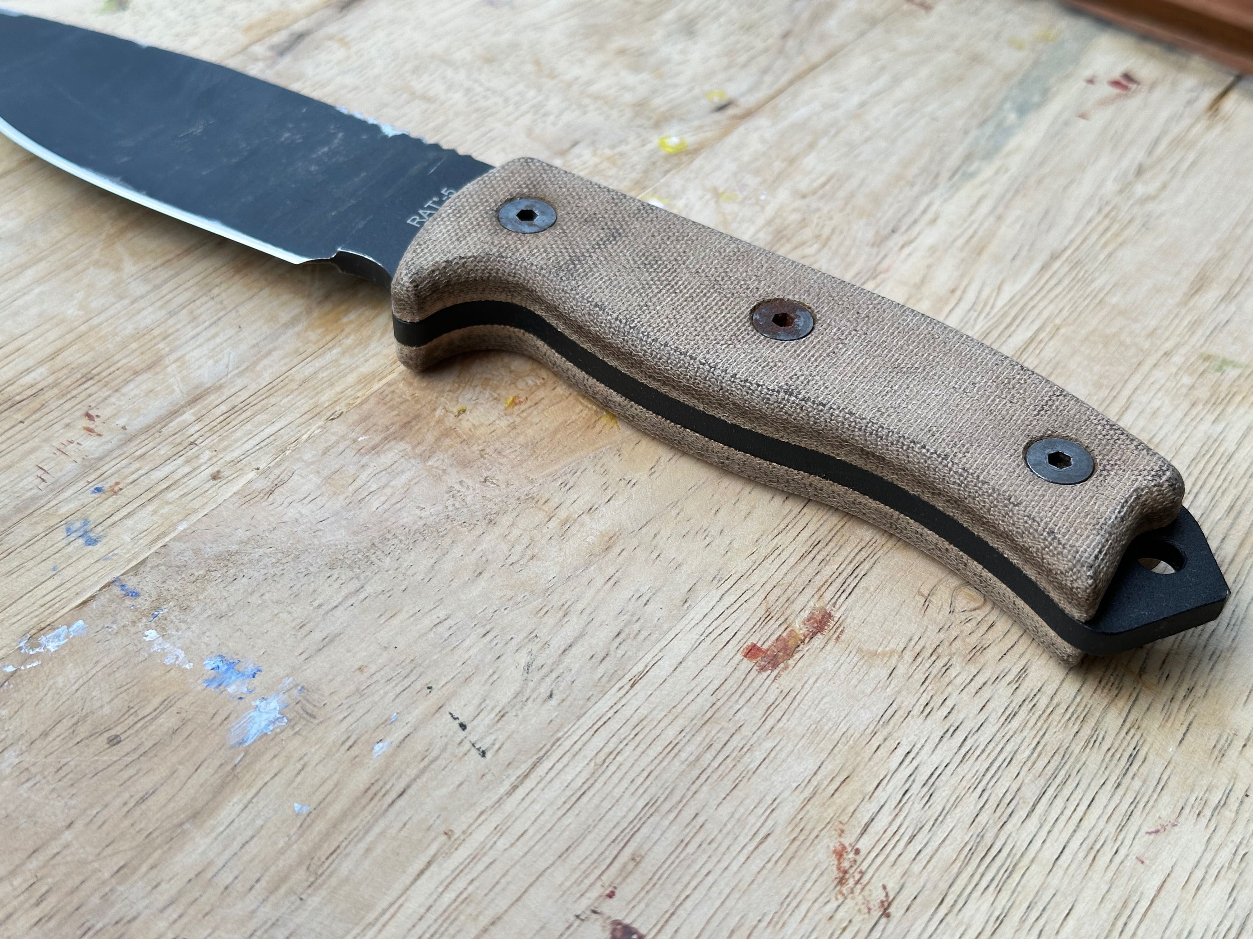 Nóż OKC RAT-5 Micarta
