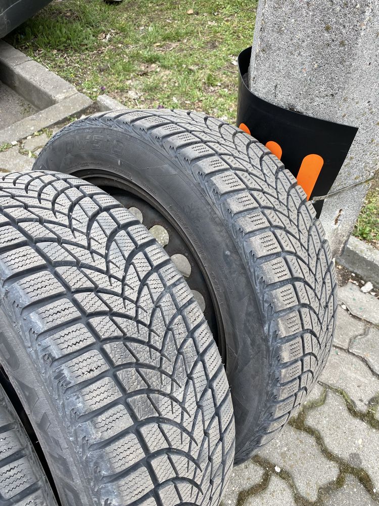 Felgi stalowe z zimówkami