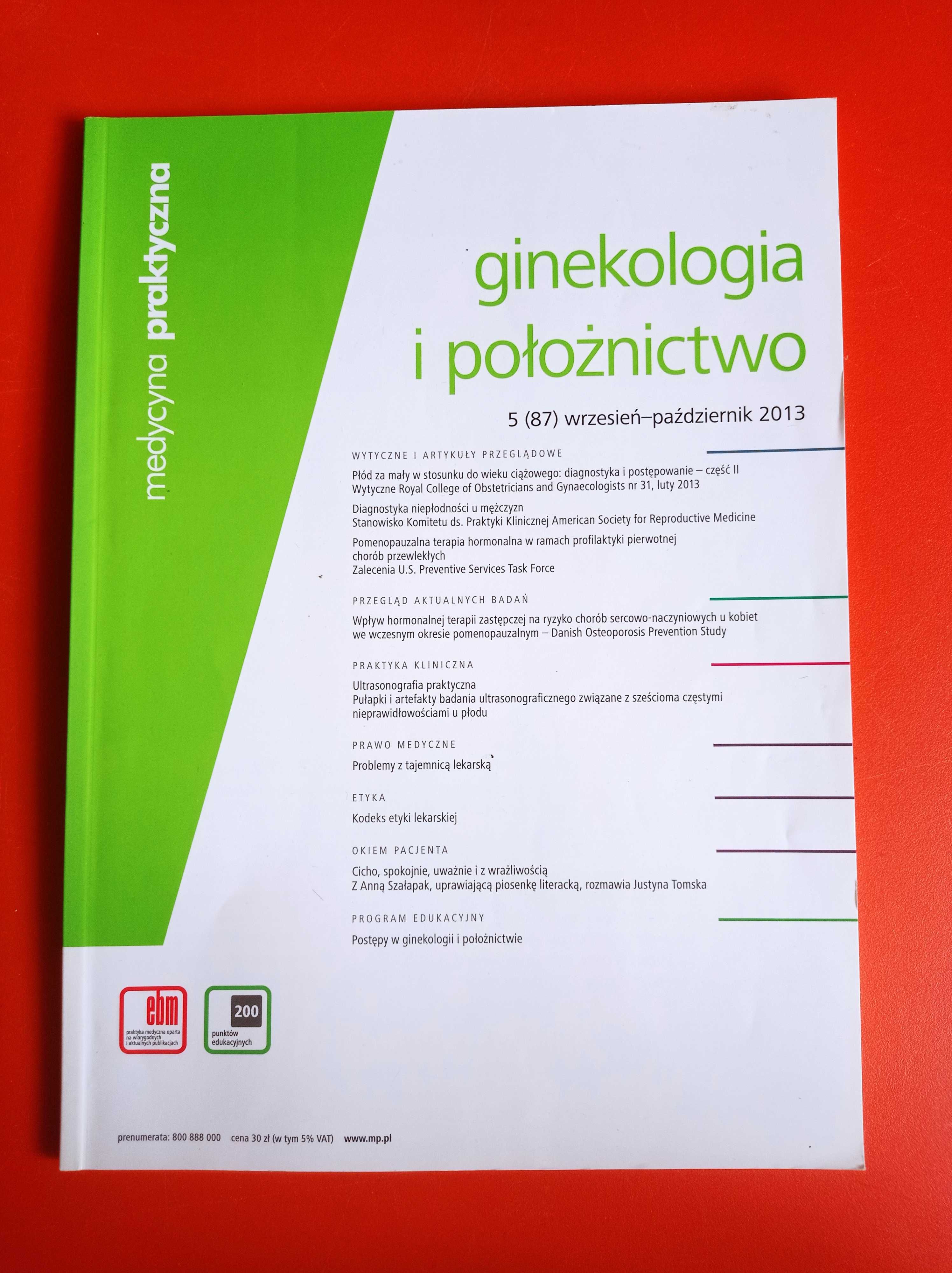 Ginekologia i Położnictwo 5/2013, wrzesień-październik 2013