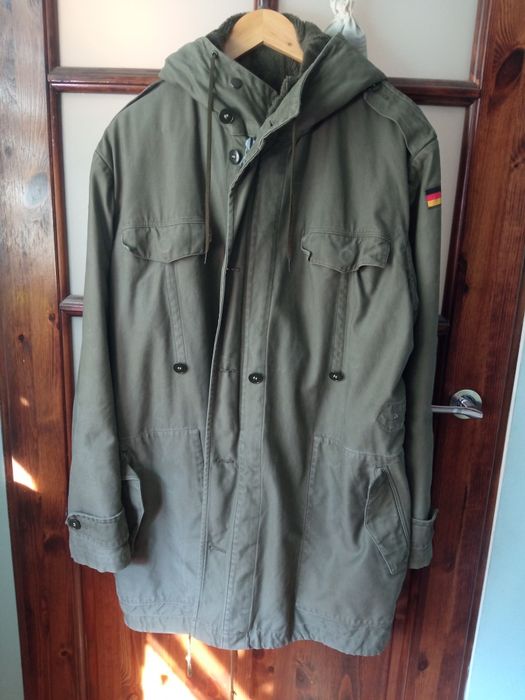Kurtka wojskowa. Oryginalna niemiecka kurtka parka wojskowa zimowa kur