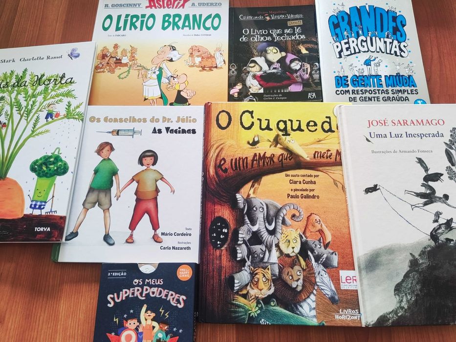 Livros infantis como novos