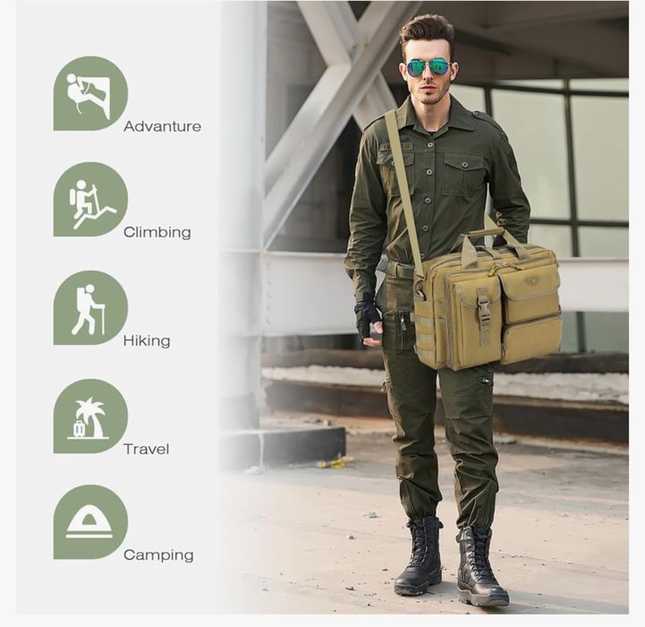 Сумка тактична для ноутбука SPAHER