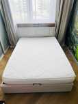 Łóżko 140x200 z materacem Holding Tencel – używane 4 miesiące