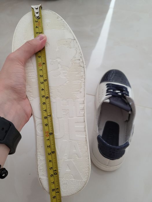 Літні чоловічі кеди зі шкіри натурального крокодилу