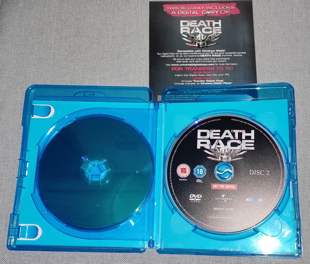 Death Race/Corrida Mortal Blu-ray - 2 discos