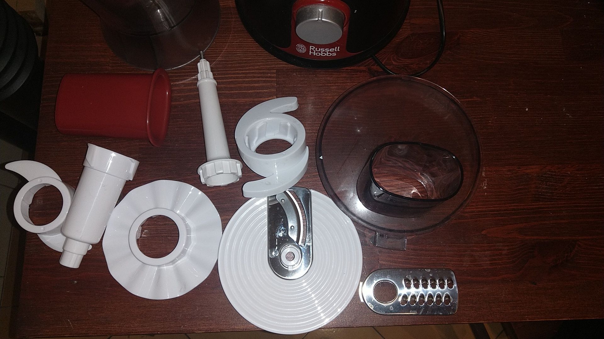 Blender, siekacz 1,5l, 2 kielichy, russell hobbs desire food processor