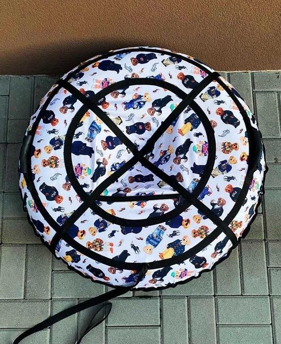 Тюбінг тюбинг таблетка плюшка санки ватрушка міцний надувний зимовий