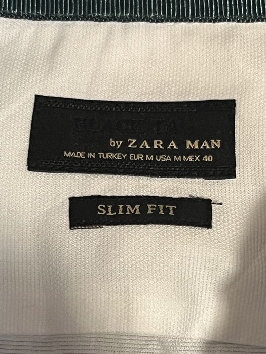 Camisa branca Zara Man