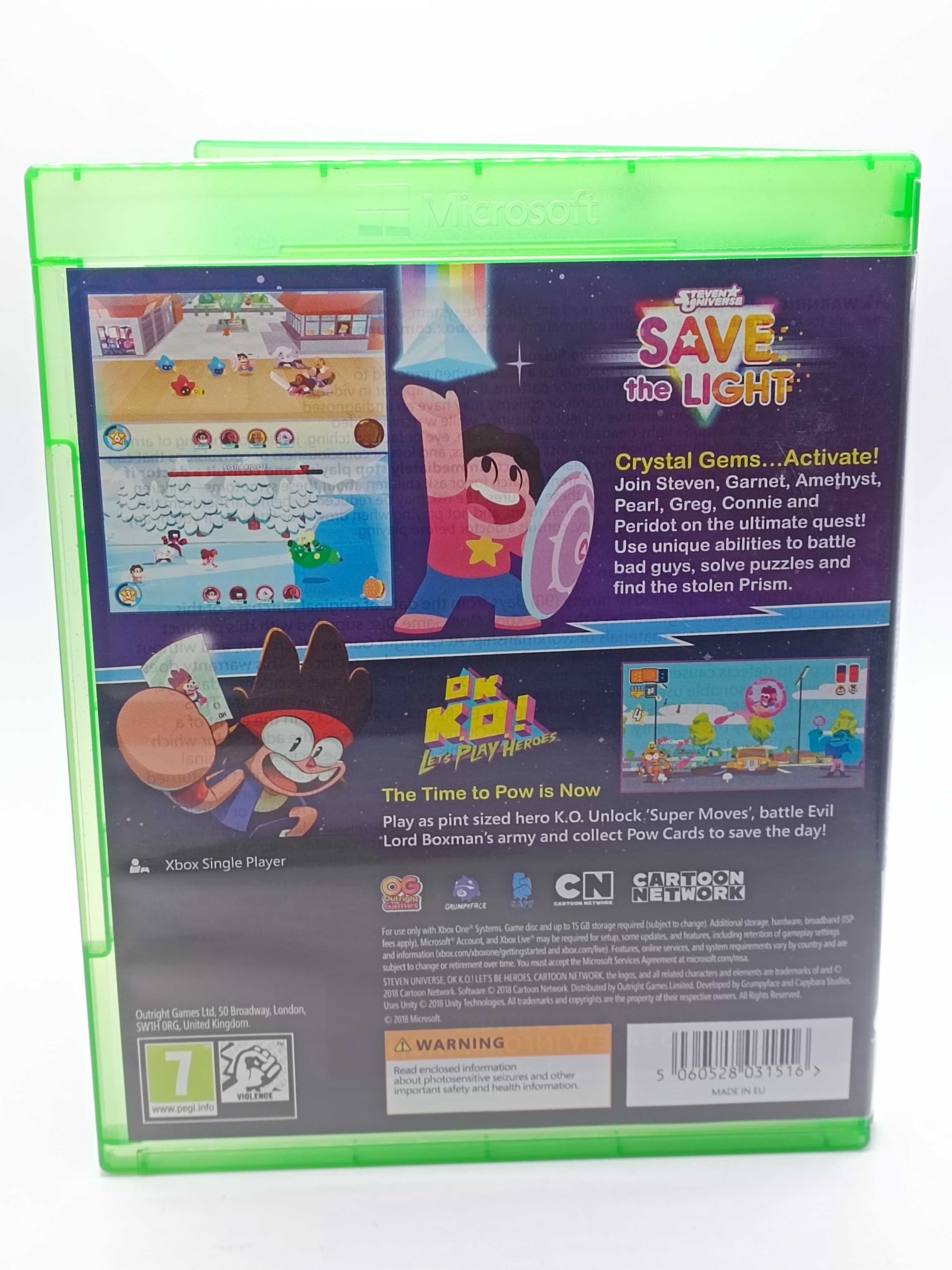 GRA Steven Universe: Save The Light Ok K.o LET'S PLAY XBOX ONE 3137/08
