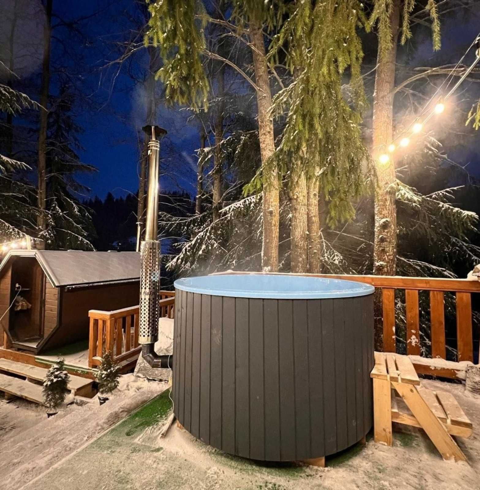 Купелі з джакузі, Чан на дровах, SPA