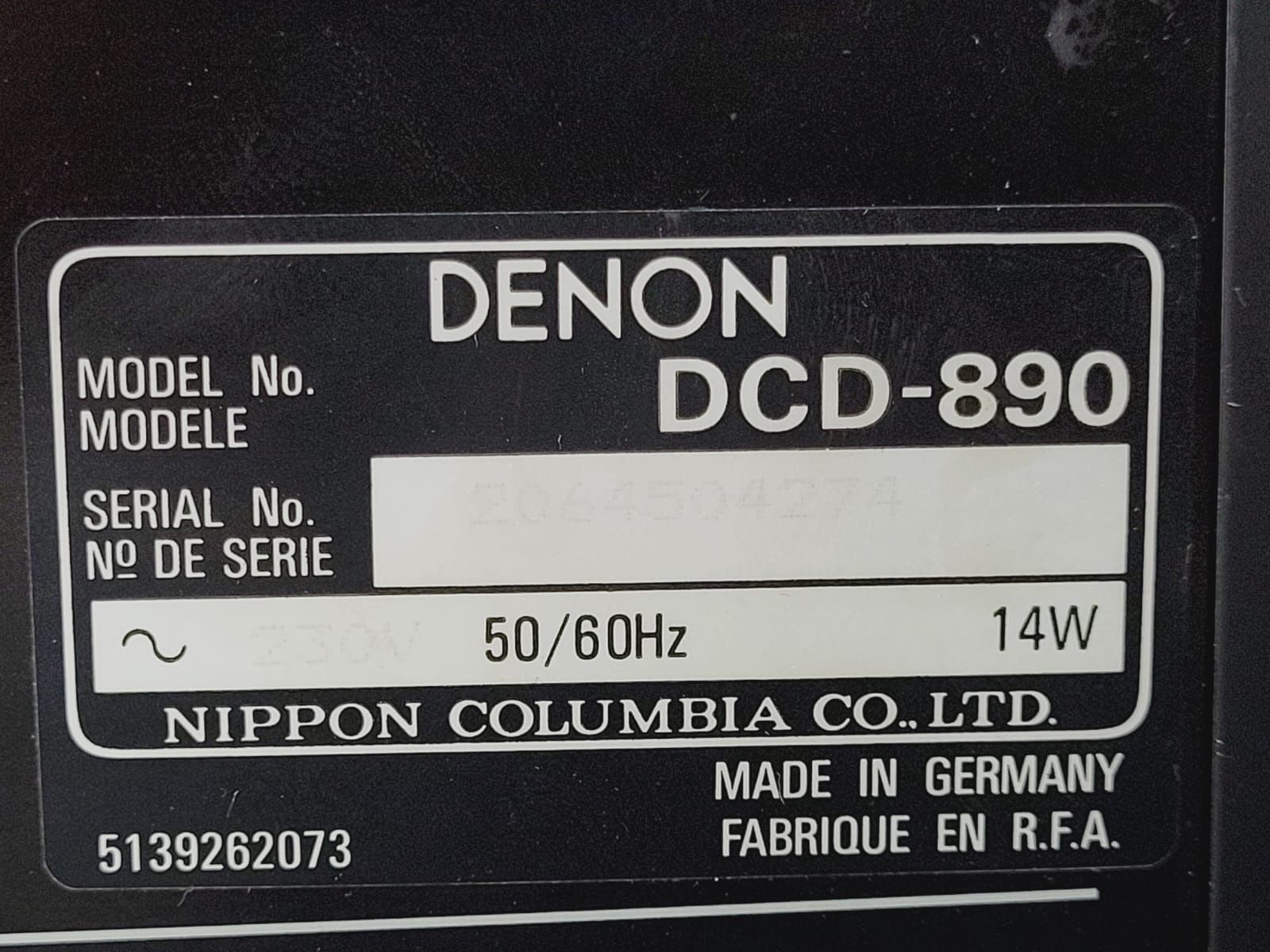 Denon DCD 890 odtwarzacz płyt CD Dobór audio