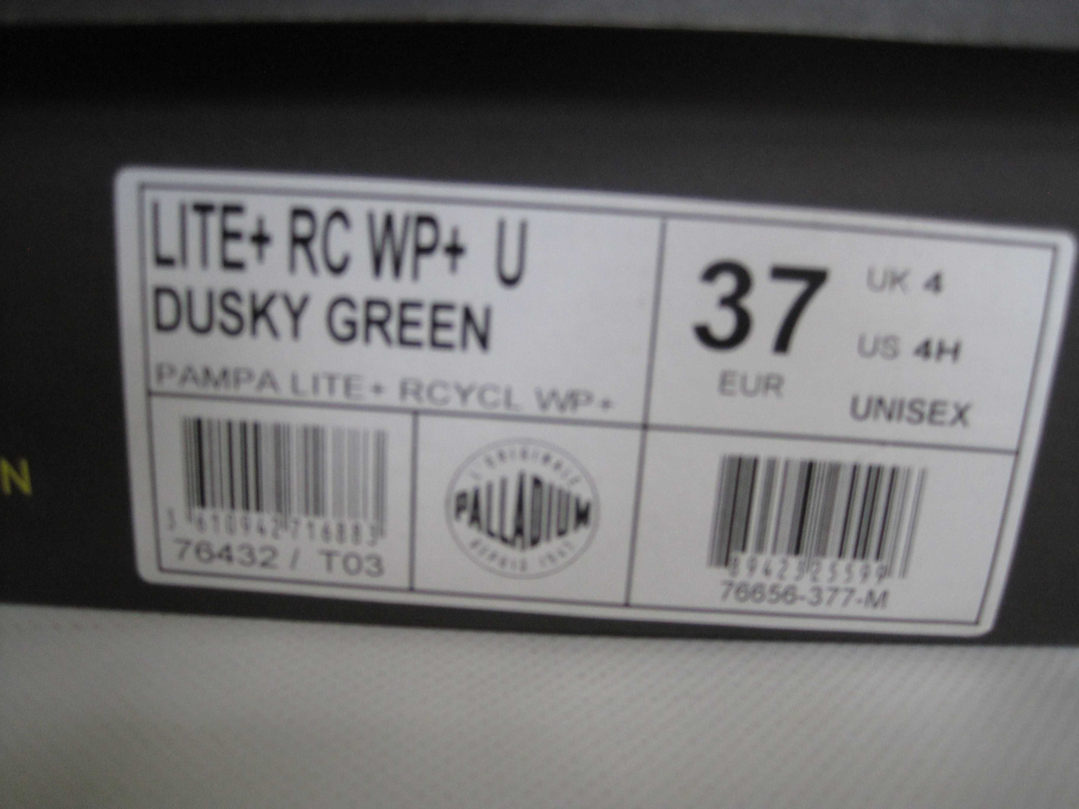 Nowe buty Palladium 37 waterproof