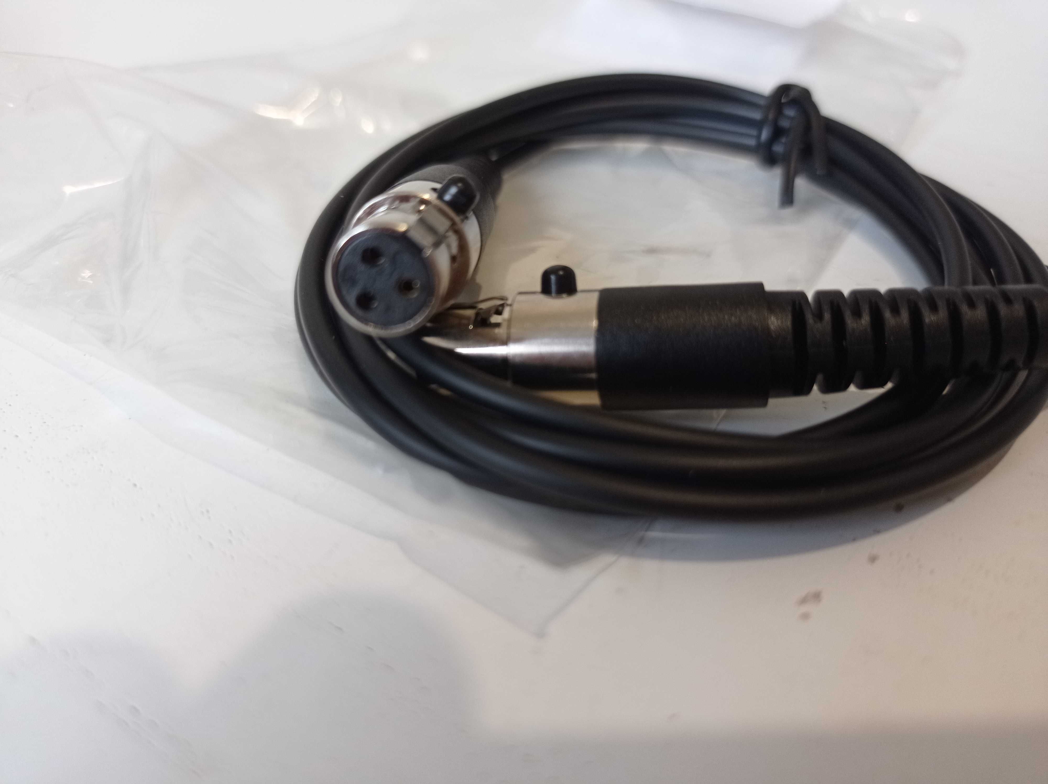 mikrofon pojemnościowy + kabel