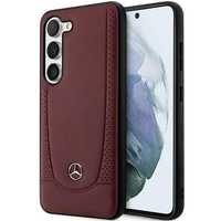 Etui Mercedes Mehcs23Marmre S23+ S916 - Czerwone Leather Urban Bengale