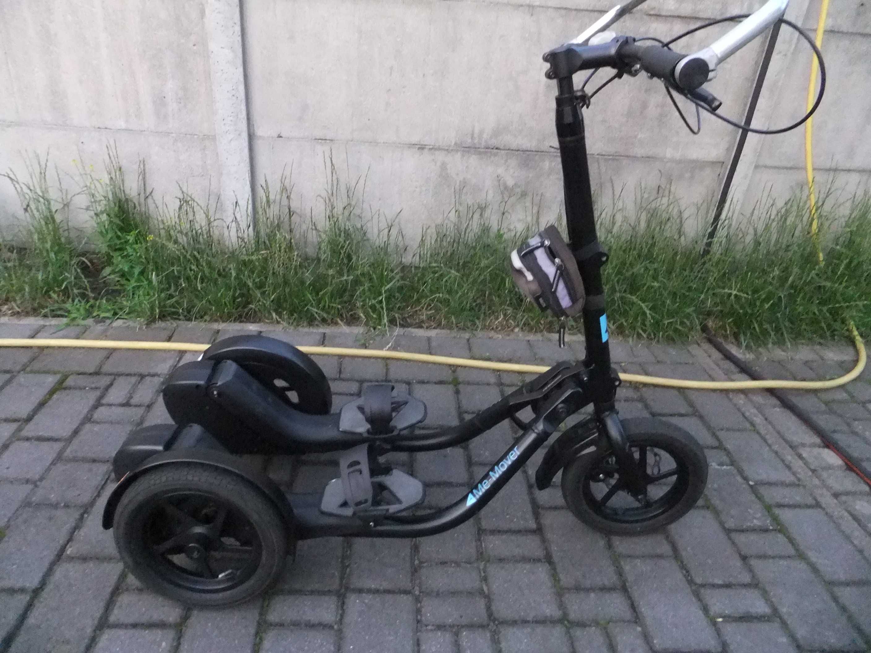 ME-MOVER Trójkołowiec 3w1  rower stepper hulajnoga - składany