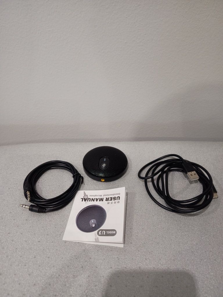 Adium U3 USB wielokierunkowy mikrofon pojemnościowy